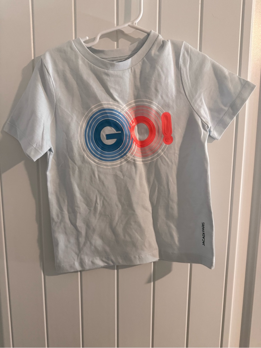 Jacadi Paris Boys “GO!” Graphic T-Shirt | 4A